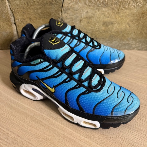 Nike Air Max Plus TN Hyper Blue OG 2018 Retro Mens US8.5 Blue Black Fade - Picture 5 of 10
